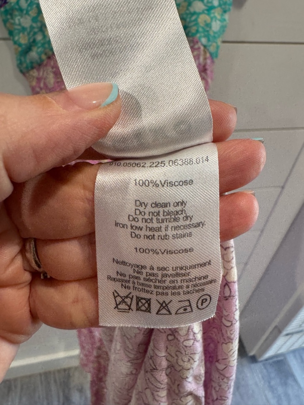 Rixo Novara pink purple floral maxi dress - Picture 12 of 13